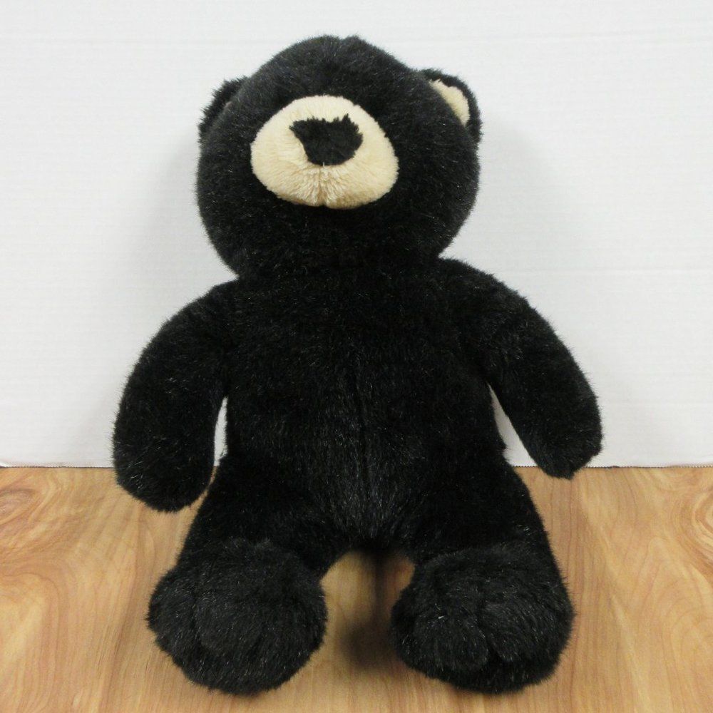 BUILD-A-BEAR WORKSHOP‎ Classic Teddy Bear Black Stuffed Animal Plush Toy 17 Inch